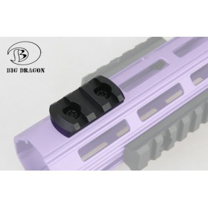 RIS планка 3 Slots Rail Panel для M-LOK System (Big Dragon)